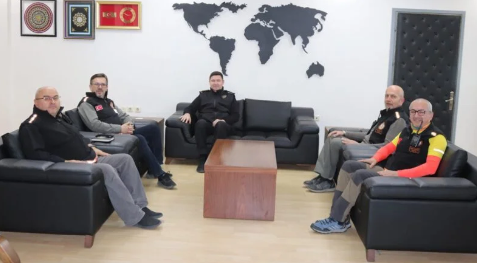 İl Emniyet Müdürü Hüseyin Adatepe’ye Ziyaret